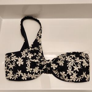 Lemlem Sea Floral One-Shoulder Bikini Top